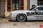 Dodge Challenger SRT Burnout SOC on Vossen Wheels (HF-3) 2019 года